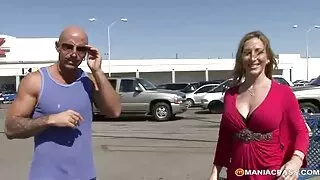 Küps Aunty häbitult annab perse must partner