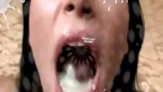Busty Brünett fucks Perse Baar counter vastu tema tahtmist